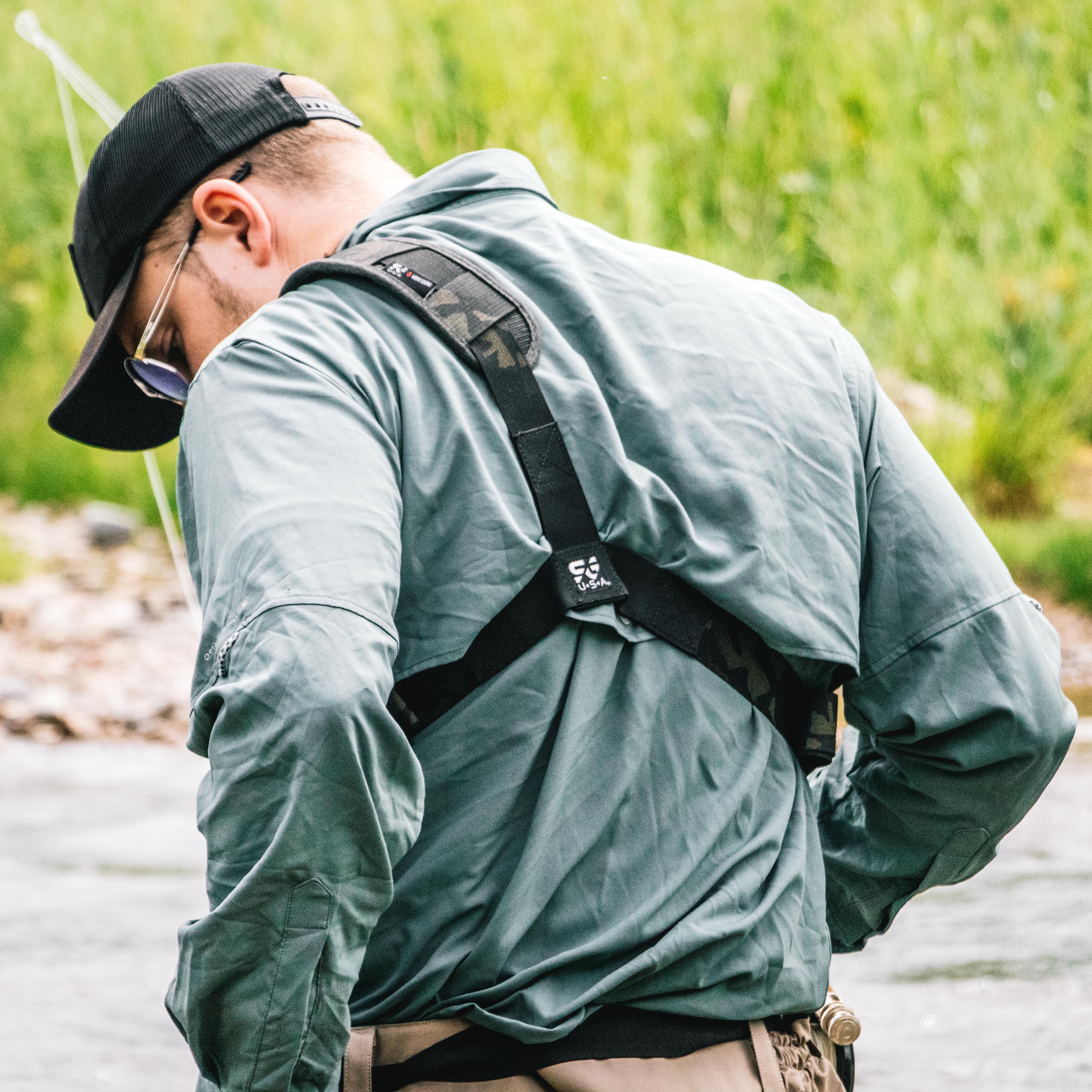 Fly Fishing with a Chest Holster - StealthGearUSA Chest Holster Review -  StealthGearUSA